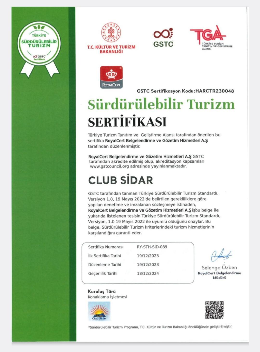 Club Sidar Apart Hotel อลันยา ภายนอก รูปภาพ